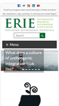 Mobile Screenshot of erievision.org